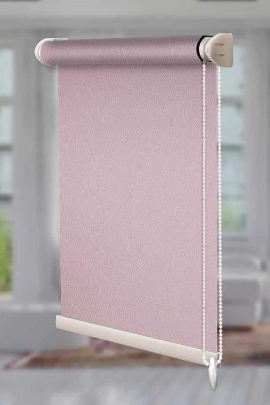 Рулонна штора Berlin відкритого типу Світло-рожевий