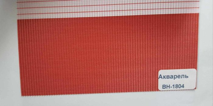 Рулонна штора Secret 208С день-ніч відкритого типу Червоний (дн 1804-118)