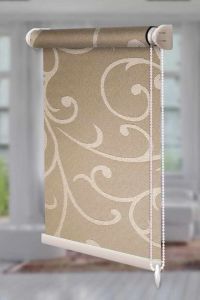 Рулонна штора Акант відкритого типу Бежевий