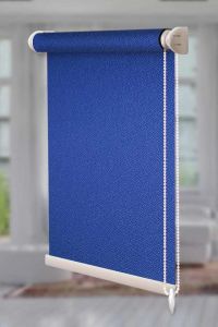 Рулонна штора PERL відкритого типу Синій