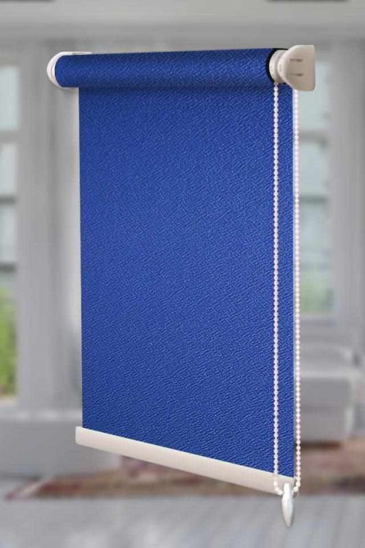 Рулонна штора PERL відкритого типу Синій