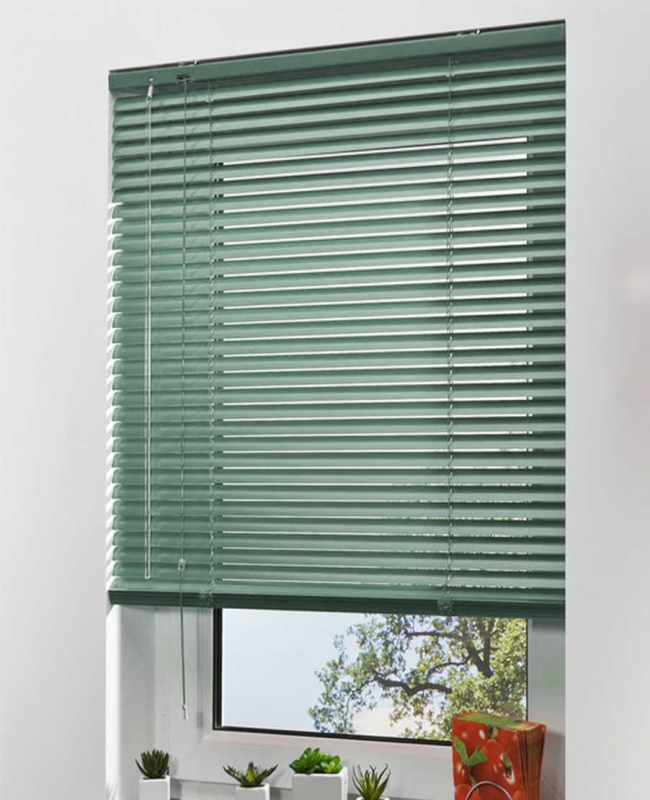 Жалюзі горизонтальні алюмінієві Світло-оливковий