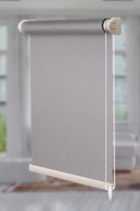 Рулонна штора Berlin відкритого типу Світло-сірий