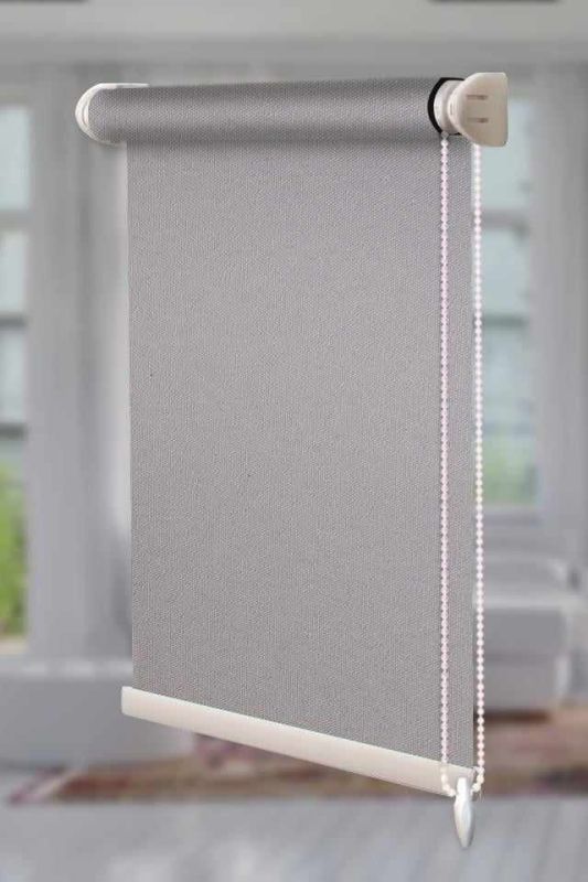 Рулонна штора Berlin відкритого типу Світло-сірий
