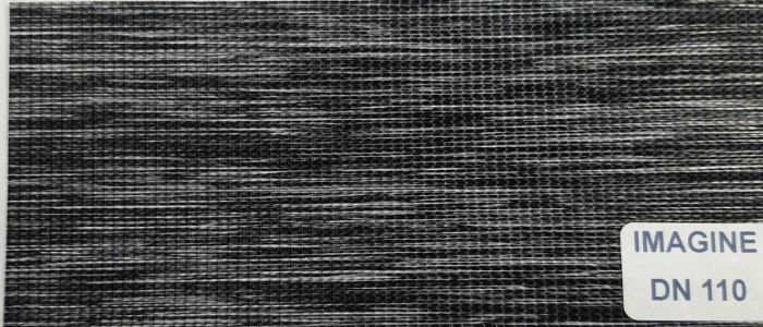 Рулонна штора Imagine день-ніч відкритого типу Графітовий