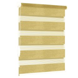 Рулонна штора Imagine день-ніч відкритого типу Бежевий