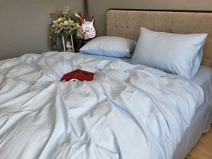 Блакитний, Turkish flannel (Полуторний)