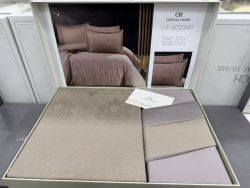 Двоспальний Євро комплект Capital Home Vizon Жаккард люкс