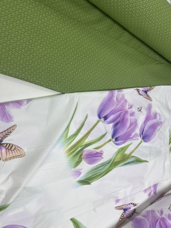 Тюльпановий сон, ранфорс (Полуторний)