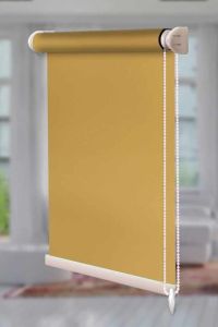 Рулонна штора Umbra В/О Блекаут відкритого типу Жовтий