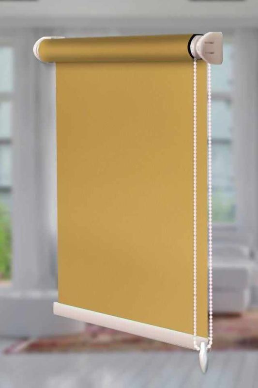 Рулонна штора Umbra В/О Блекаут відкритого типу Жовтий