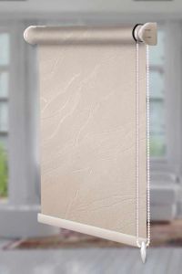 Рулонна штора Woda відкритого типу Молочний