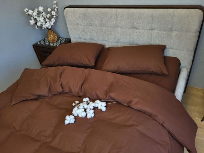 Пряний шоколад S181-122, Turkish flannel (Полуторний)