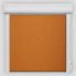 Рулонна штора Перла закритого типу Помаранчевий