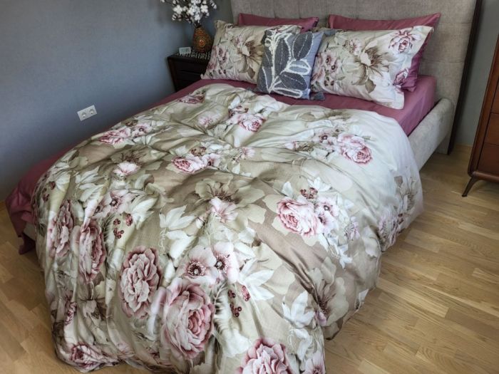 Сатин PREMIUM, QUEEN (Полуторний)