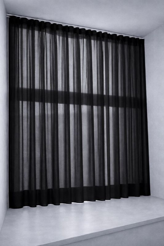 Мультиштори 3 в 1 Baccuma вертикальні тканинні Чорний