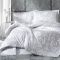 Двоспальний Євро комплект Clasy Alone V1 Gri Ранфорс