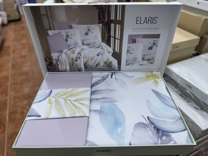 Двоспальний Євро комплект Clasy Elaris Сатин-Digital Exclusive