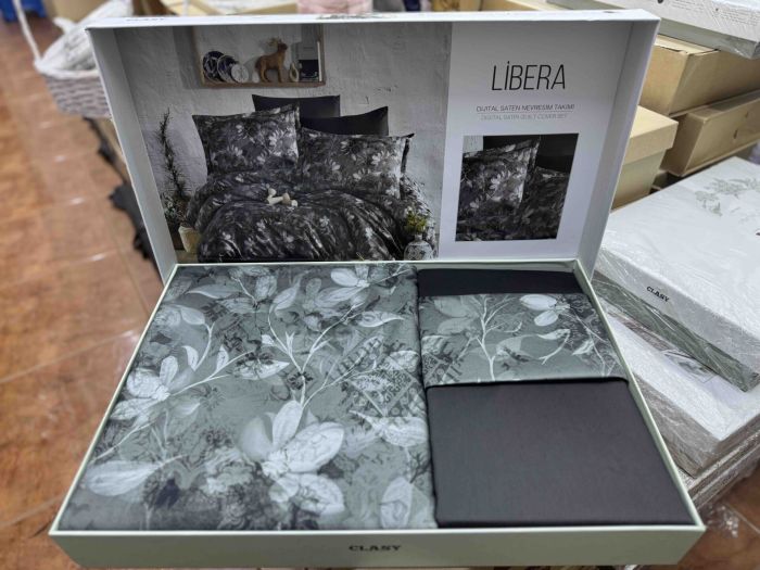 Двоспальний Євро комплект Clasy Libera Сатин-Digital Exclusive