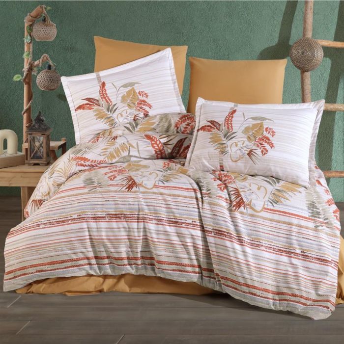 Двоспальний Євро комплект Clasy Oliva V1 Hardal Ранфорс