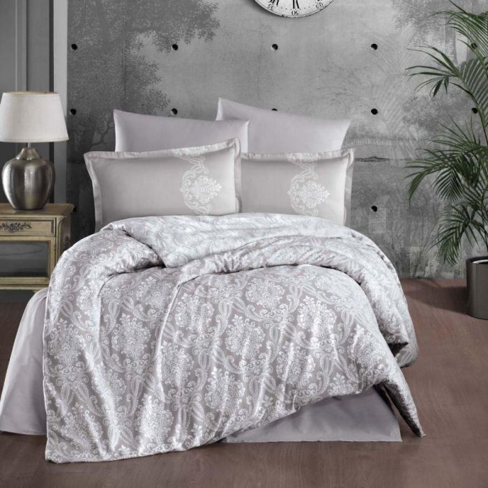 Двоспальний Євро комплект Clasy Toledo Сатин