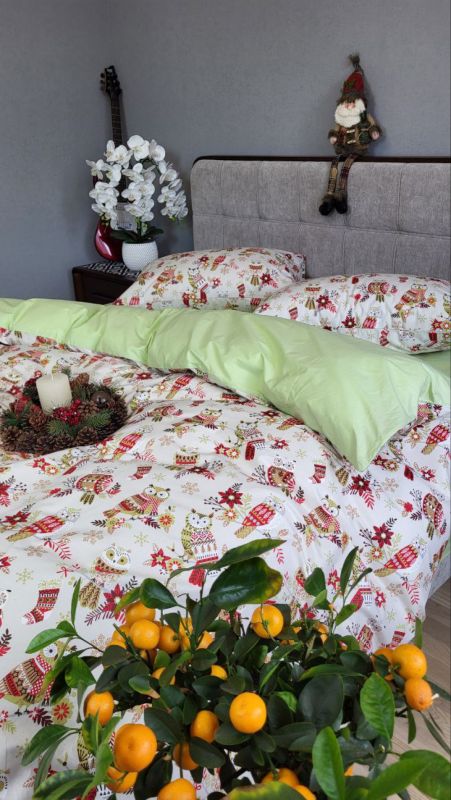 Совенята, cotton (Полуторний)