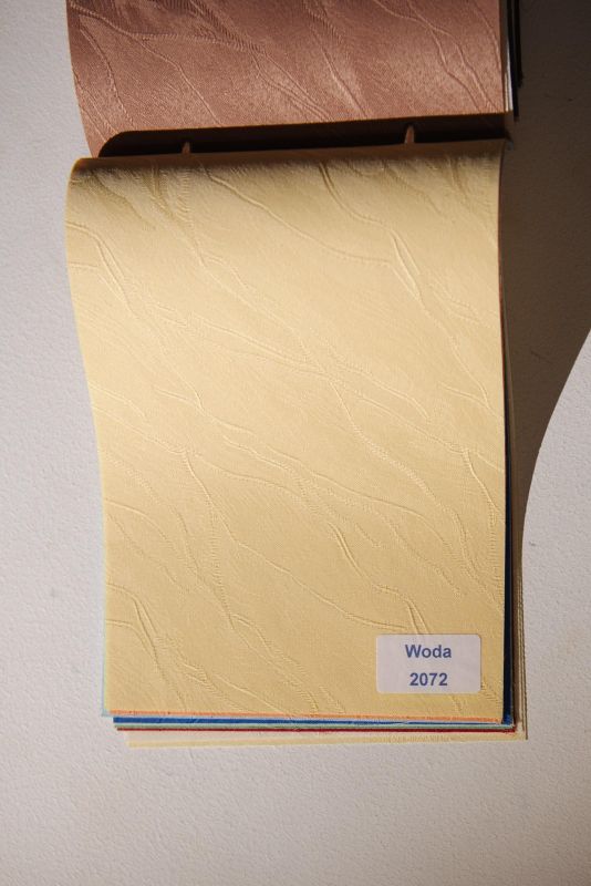 Рулонна штора Woda відкритого типу Жовтий