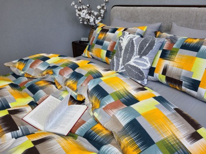 Фаворит/сизий дим, Turkish flannel (Полуторний)