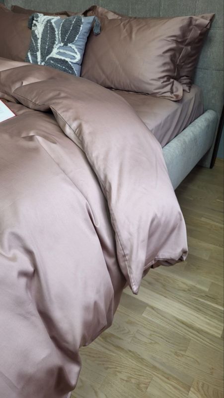 Сатин однотонний FOREST ROSE, №0347 (Полуторний)