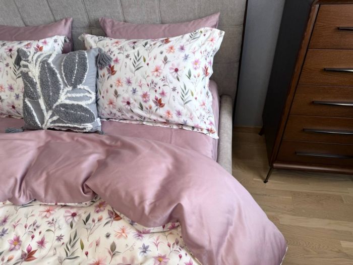 Сатин PREMIUM, FLOWER DREAM (Полуторний)