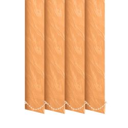 Жалюзі на вікно Сандра вертикальні 127 мм тканинні Помаранчевий