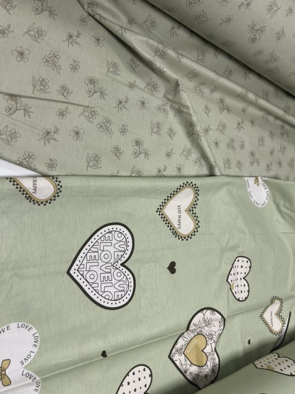 Фісташкове щастя, сатин (Полуторний)