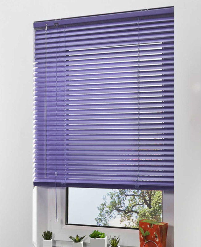 Жалюзі горизонтальні алюмінієві Фіолетовий
