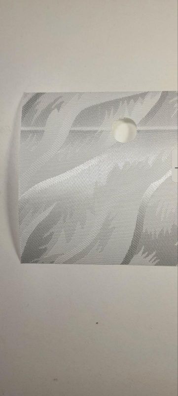 Жалюзі на вікно Сандра вертикальні 127 мм тканинні 127 мм Білий