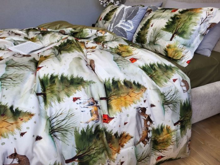 Сатин PREMIUM, BEMBI (Полуторний)