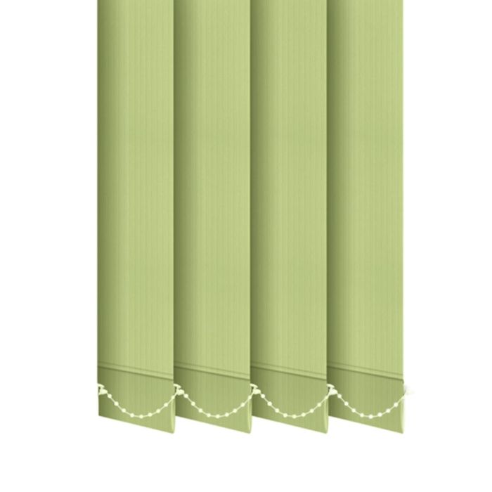 Жалюзі на вікно Лайн вертикальні 127 мм тканинні Світло-зелений