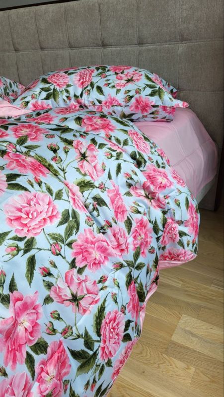 Сатин PREMIUM, NAPOLI (Полуторний)