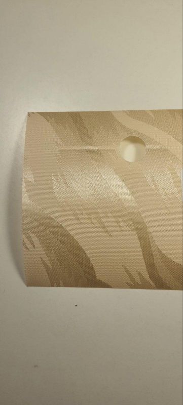 Жалюзі на вікно Сандра вертикальні 127 мм тканинні Бежевий