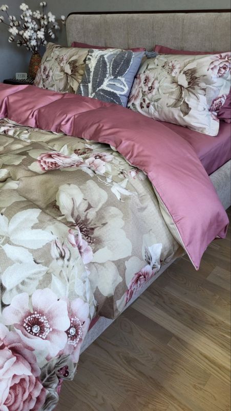 Сатин PREMIUM, QUEEN (Полуторний)