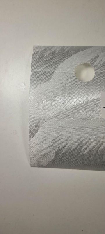 Жалюзі на вікно Сандра вертикальні 89 мм тканинні Білий