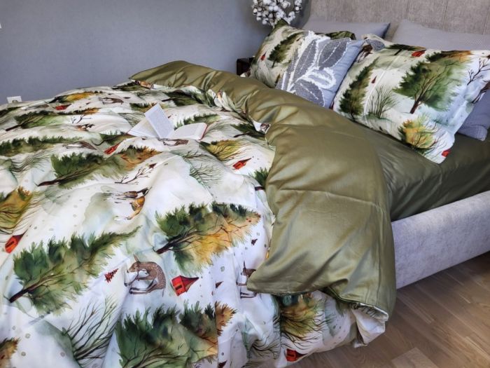 Сатин PREMIUM, BEMBI (Полуторний)