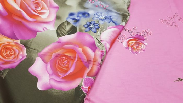 Розалия, сатин двуст. 50/70 нав. (Полуторний)