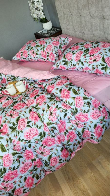 Сатин PREMIUM, NAPOLI (Полуторний)