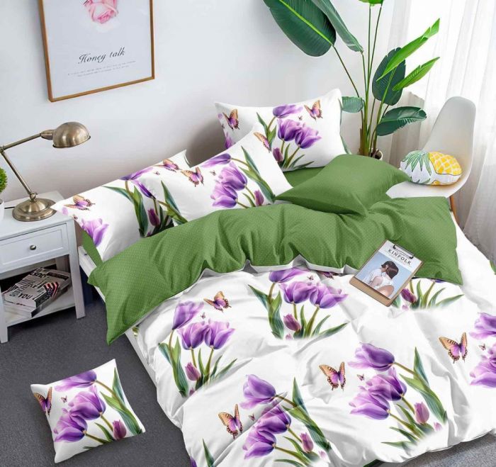 Тюльпановий сон, ранфорс (Полуторний)