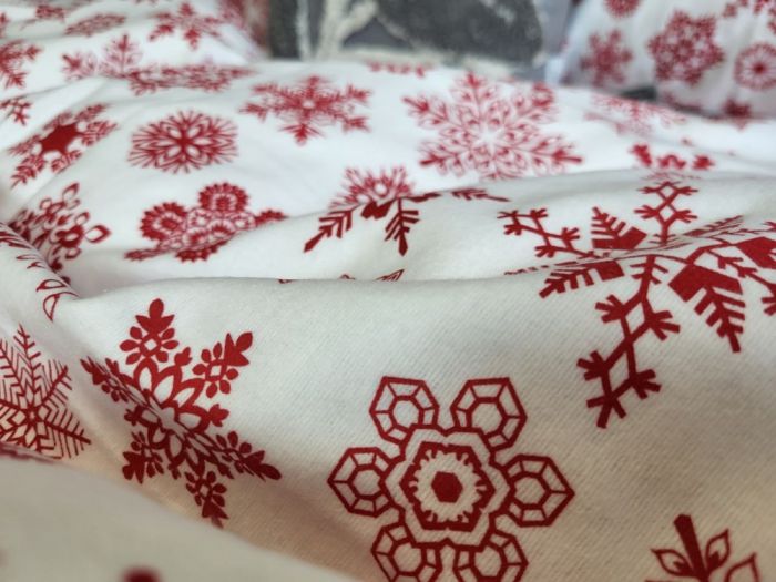 Сніжинка NEW, Turkish flannel (Полуторний)