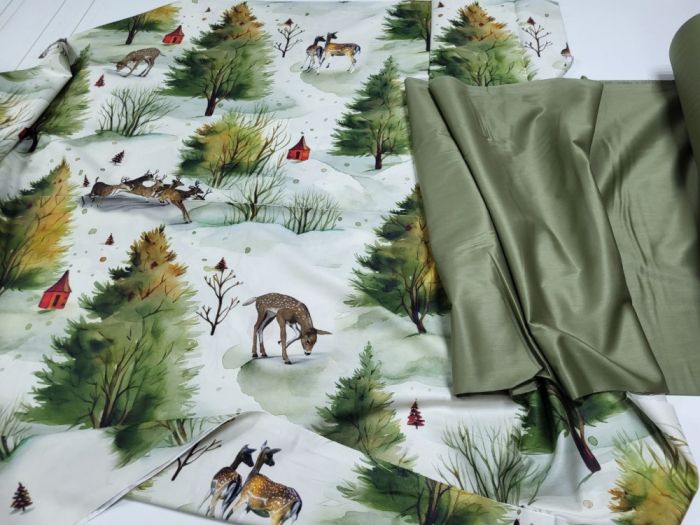 Сатин PREMIUM, BEMBI (Полуторний)