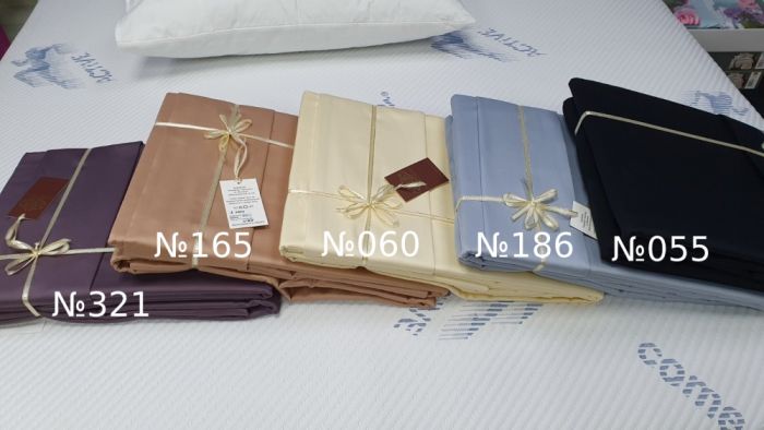 Сатин однотонний BLACK, №055 (Полуторний)