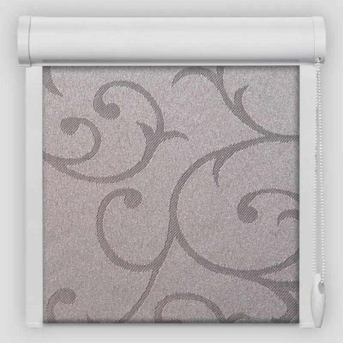 Рулонна штора Акант закритого типу Сірий