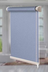 Рулонна штора Berlin відкритого типу Блакитний