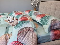 Сатин PREMIUM, TOLEDO COLORFUL UNO (Полуторний)